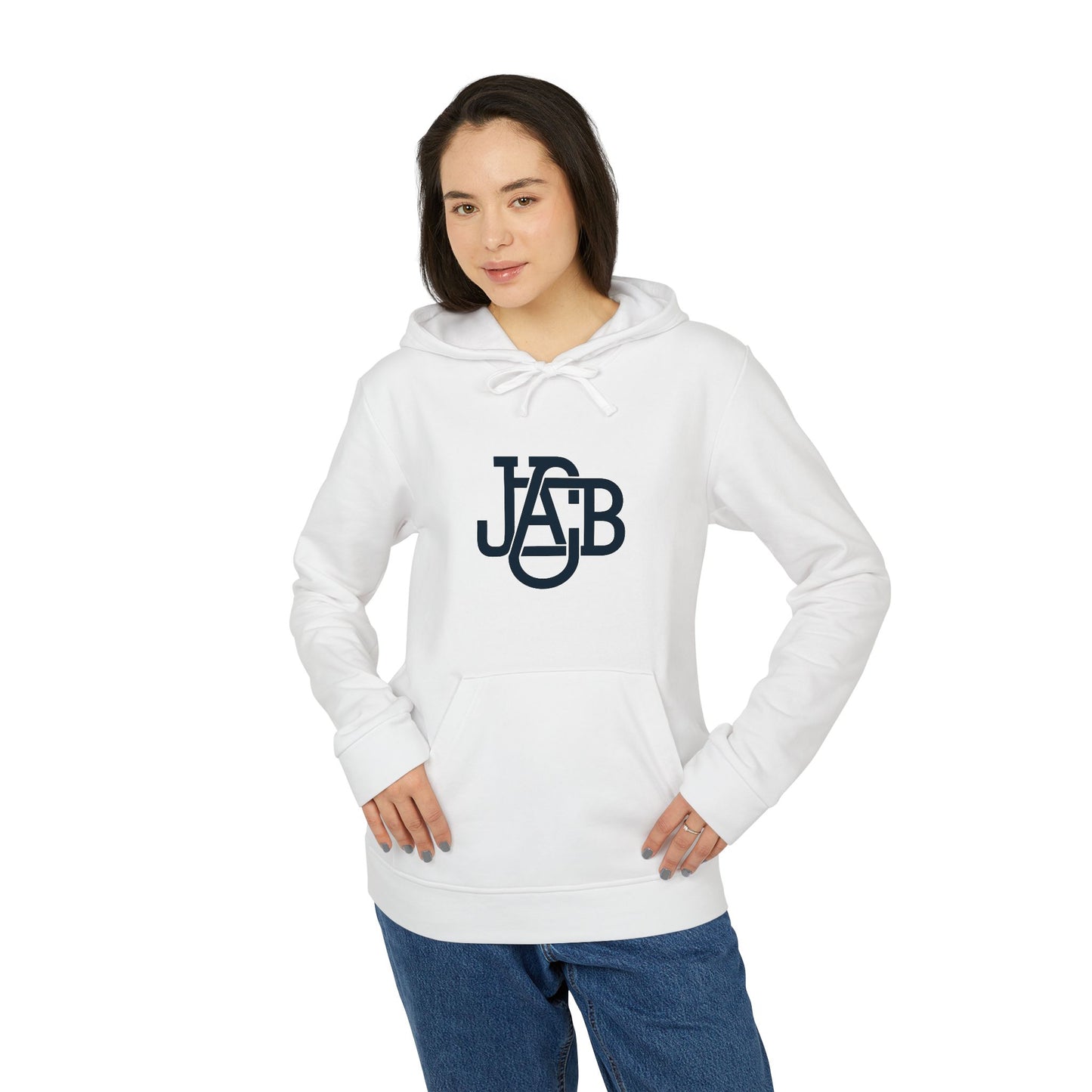 Cozy Unisex Fleece Hoodie with JB Logo | Ideal for Athletes, Casual Wear, Gifts, Sports Events, and Everyday Comfort
